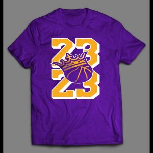 23 THE KING LEBRON HIGH QUALITY BASKETBALL SHIRT