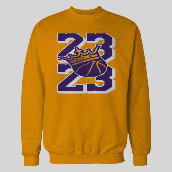 23 THE KING LEBRON HIGH QUALITY BASKETBALL HOODIE / SWEATSHIRT