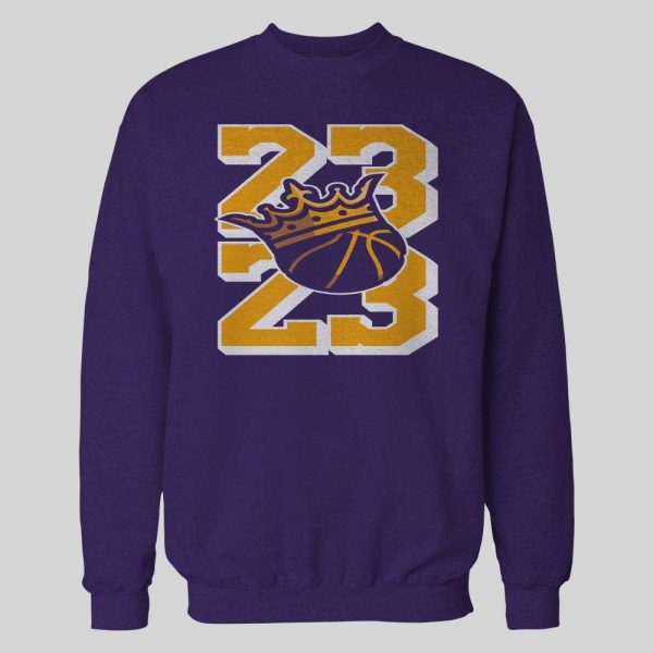 23 THE KING LEBRON HIGH QUALITY BASKETBALL HOODIE / SWEATSHIRT
