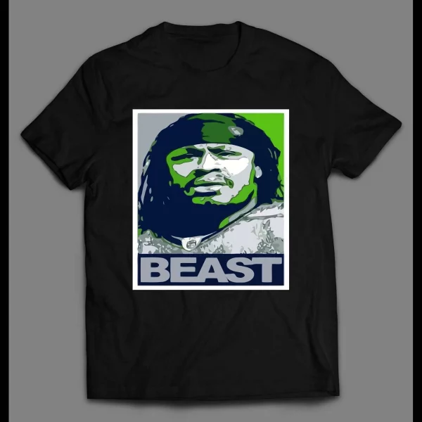 MARSHAWN BEAST POP ART FOOTBALL SHIRT