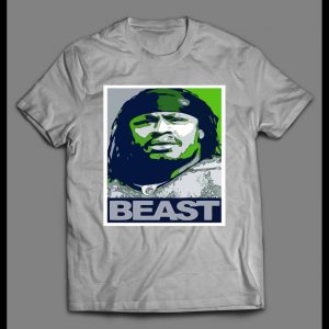 MARSHAWN BEAST POP ART FOOTBALL SHIRT