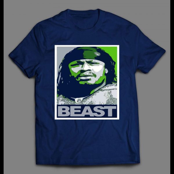 MARSHAWN BEAST POP ART FOOTBALL SHIRT