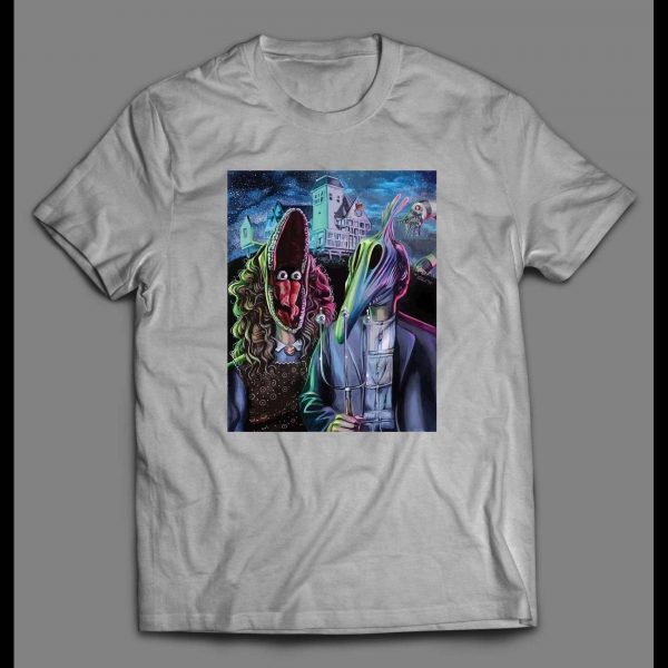 BEETLEJUICE MOVIE FARMERS PAINTING PARODY HALLOWEEN SHIRT