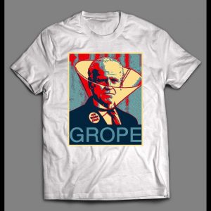 SLEEPY JOE GROPE POP ART POLITICAL POSTER SHIRT