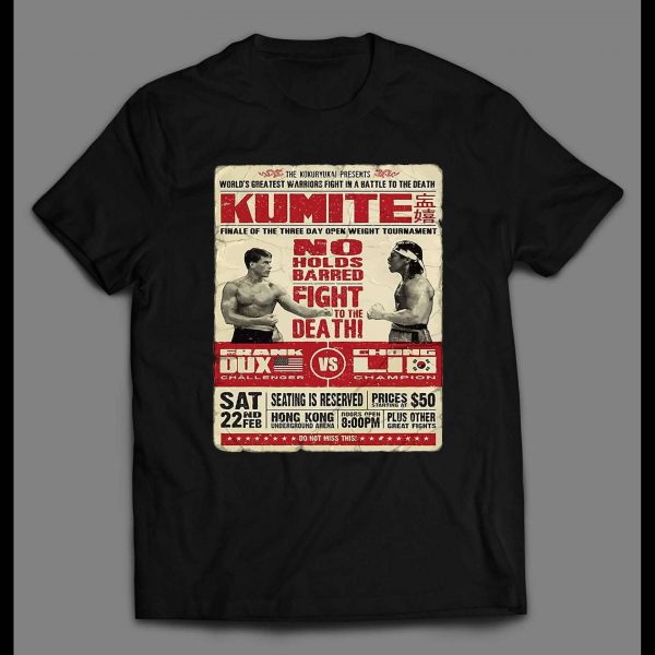 FIGHT POSTER FRANK DUX X CHONG LI HIGH QUALITY SHIRT