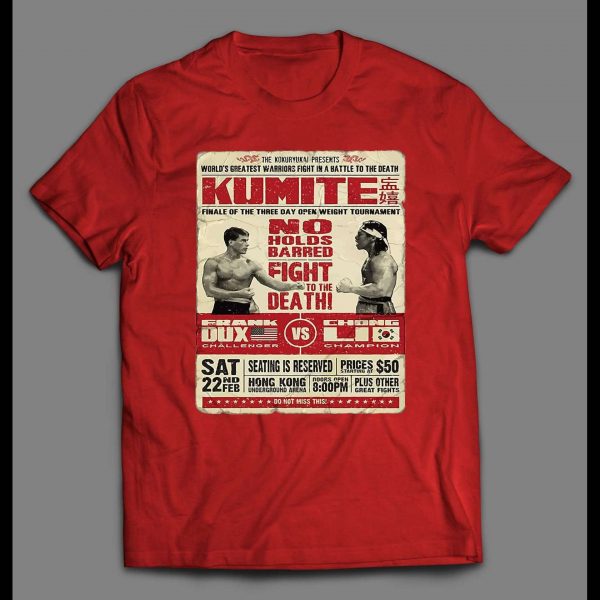 FIGHT POSTER FRANK DUX X CHONG LI HIGH QUALITY SHIRT