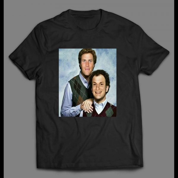 TOM AND ROB STEP BROTHERS PARODY FOOTBALL SHIRT