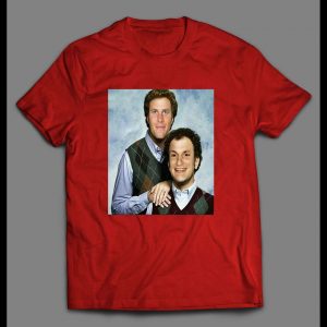 TOM AND ROB STEP BROTHERS PARODY FOOTBALL SHIRT