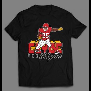 CLYDE THE GLYDE RUN CEH ARROWHEAD THE KC QUALITY FOOTBALL SHIRT