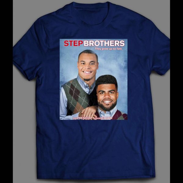DAK AND ZEKE STEP BROTHERS PARODY FOOTBALL SHIRT