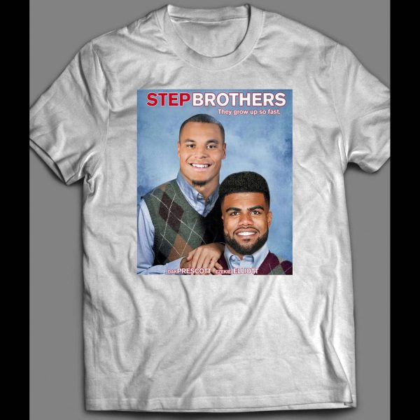 DAK AND ZEKE STEP BROTHERS PARODY FOOTBALL SHIRT