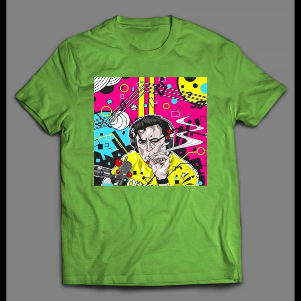 ELON MUSK SMOKING WEED POP ART SHIRT