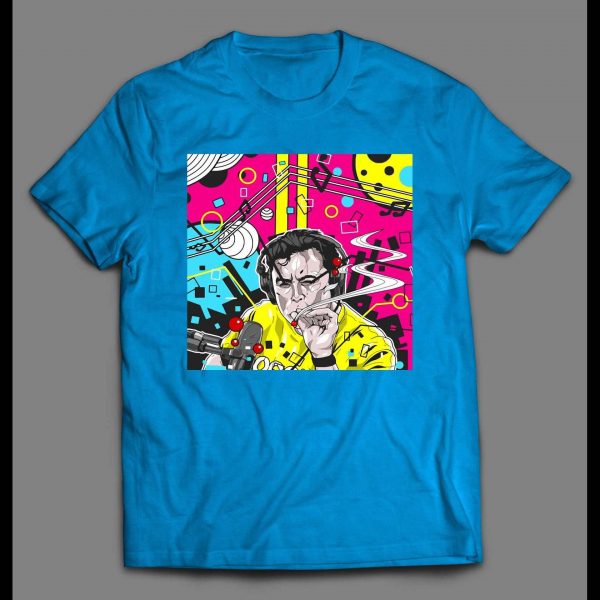 ELON MUSK SMOKING WEED POP ART SHIRT