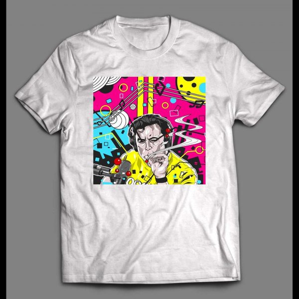 ELON MUSK SMOKING WEED POP ART SHIRT