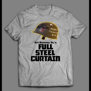 PITTSBURGH FULL STEEL CURTAIN FULL METAL MOVIE FOOTBALL SHIRT