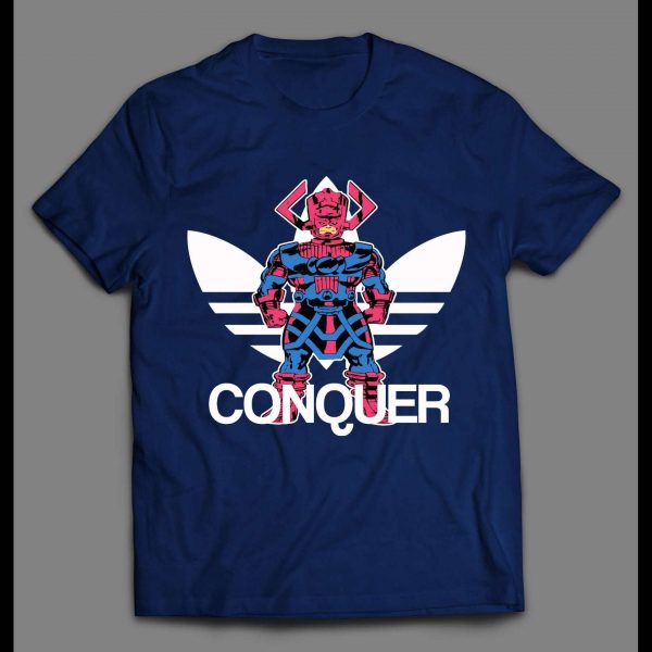GALACTUS THE CONQUER SPORTS WEAR PARODY HIGH QUALITY SHIRT