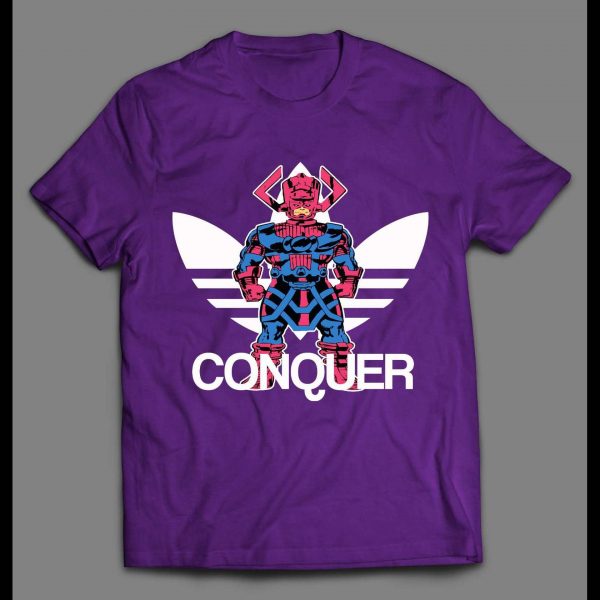 GALACTUS THE CONQUER SPORTS WEAR PARODY HIGH QUALITY SHIRT