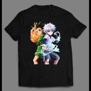 RARE JAPANESE ANIME GON AND KILLUA HIGH QUALITY ART SHIRT