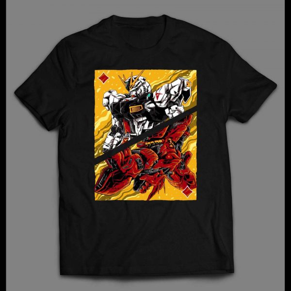 JAPANESE ANIME GUNDAM SPLIT HIGH QUALITY SHIRT
