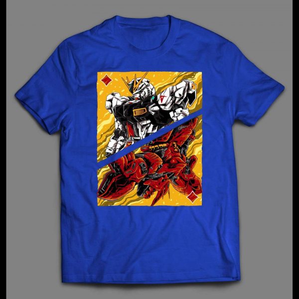 JAPANESE ANIME GUNDAM SPLIT HIGH QUALITY SHIRT