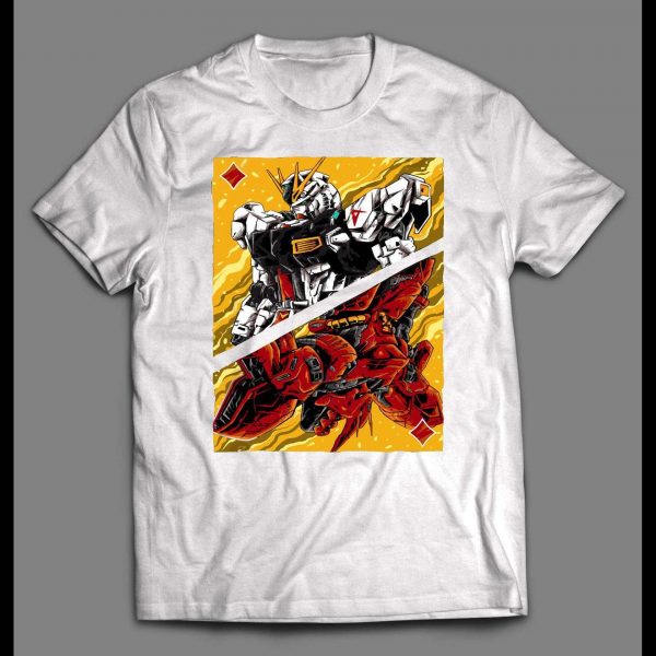 JAPANESE ANIME GUNDAM SPLIT HIGH QUALITY SHIRT