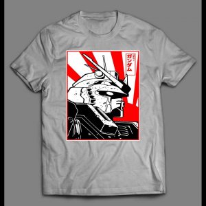 JAPANESE ANIME GUNDAM RISING SUN HIGH QUALITY SHIRT