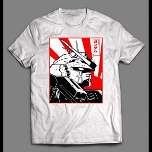 JAPANESE ANIME GUNDAM RISING SUN HIGH QUALITY SHIRT