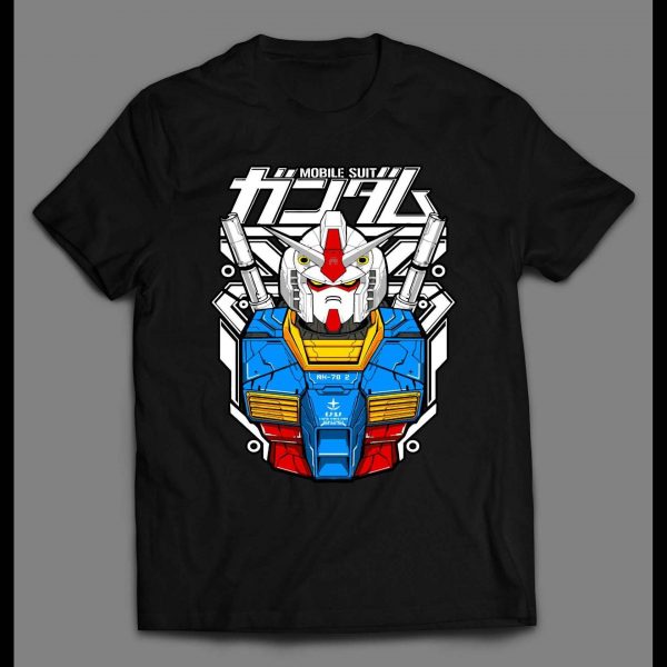 JAPANESE ANIME GUNDAM MOBILE SUIT HIGH QUALITY SHIRT