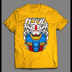 JAPANESE ANIME GUNDAM MOBILE SUIT HIGH QUALITY SHIRT