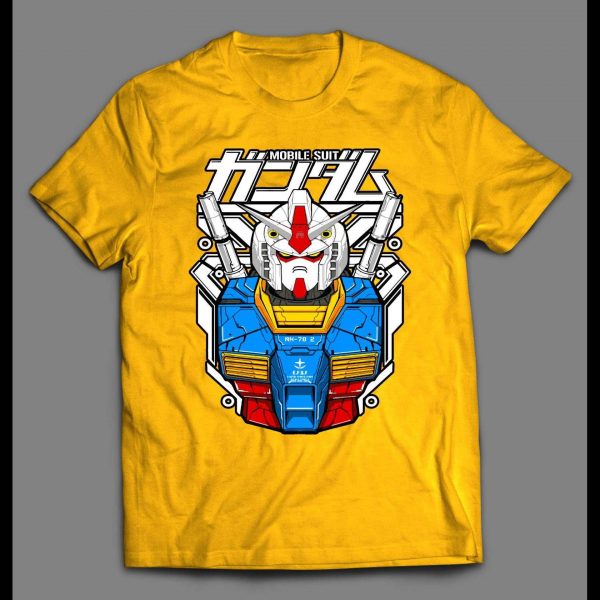 JAPANESE ANIME GUNDAM MOBILE SUIT HIGH QUALITY SHIRT
