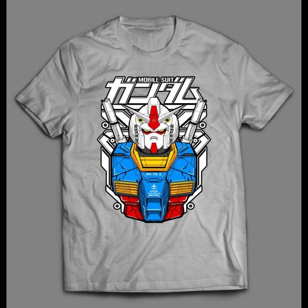 JAPANESE ANIME GUNDAM MOBILE SUIT HIGH QUALITY SHIRT