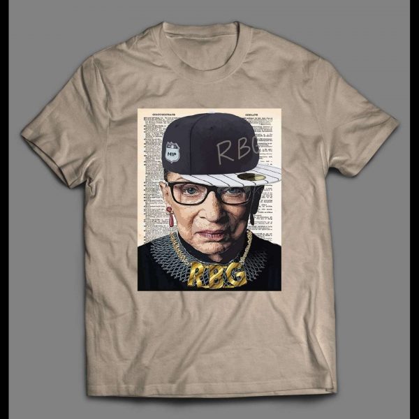 RBG RUTH BADER GINSBURG HIP HOP PARODY SHIRT