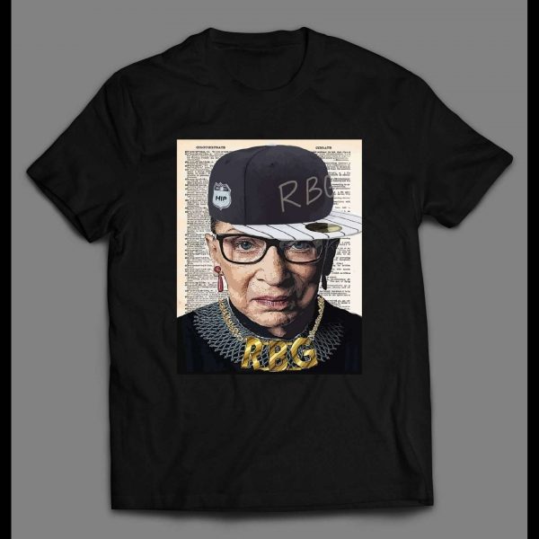 RBG RUTH BADER GINSBURG HIP HOP PARODY SHIRT