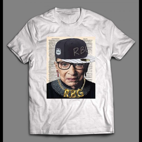 RBG RUTH BADER GINSBURG HIP HOP PARODY SHIRT