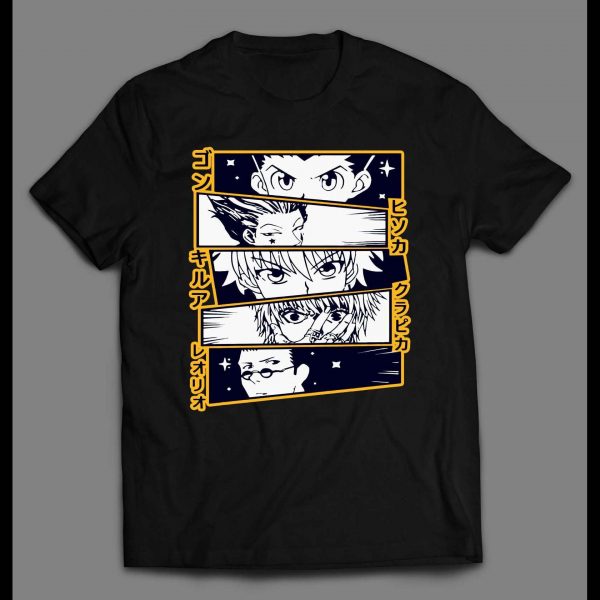 JAPANESE ANIME HUNTERS EYES HIGH QUALITY ART SHIRT