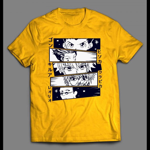 JAPANESE ANIME HUNTERS EYES HIGH QUALITY ART SHIRT