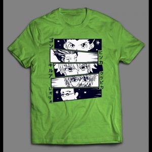 JAPANESE ANIME HUNTERS EYES HIGH QUALITY ART SHIRT