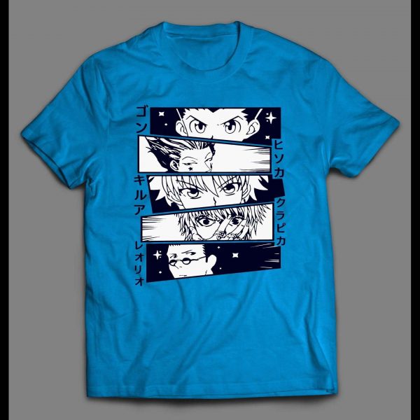 JAPANESE ANIME HUNTERS EYES HIGH QUALITY ART SHIRT