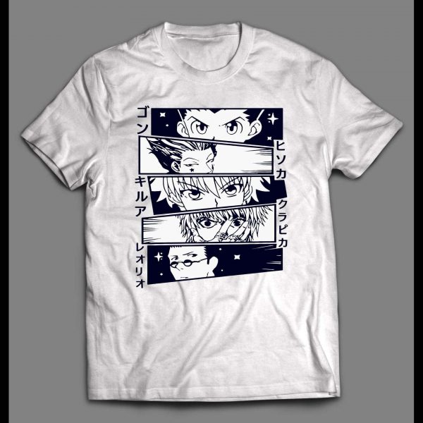 JAPANESE ANIME HUNTERS EYES HIGH QUALITY ART SHIRT