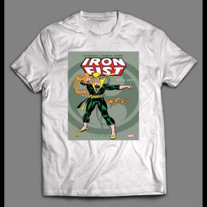IRON FIST VINTAGE 1974 COMICBOOK ART COVER HIGH QUALITY SHIRT