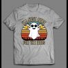 I’M JUST HERE FOR THE BOOS HALLOWEEN GHOST SHIRT