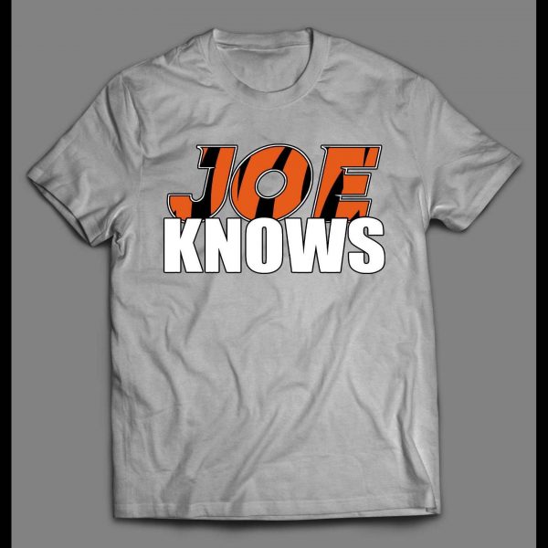 QB JOE KNOWS HIGH QAULITY FOOTBALL SHIRT