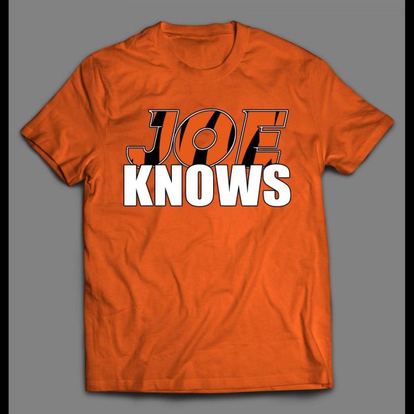 QB JOE KNOWS HIGH QAULITY FOOTBALL SHIRT