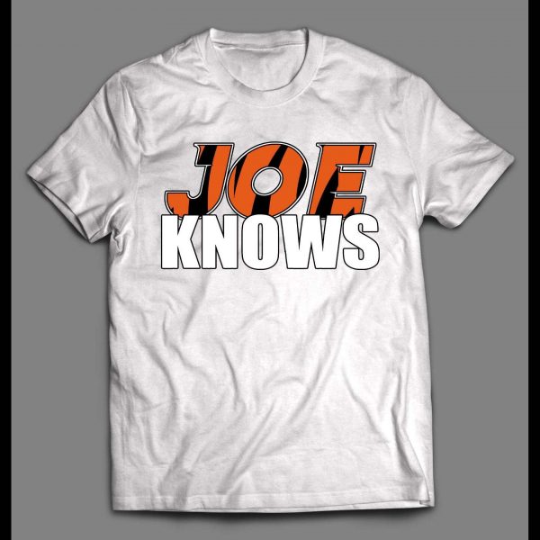 QB JOE KNOWS HIGH QAULITY FOOTBALL SHIRT