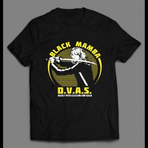 KILL BILL VOL 1 BLACK MAMBA DEATH SQUAD MOVIE SHIRT