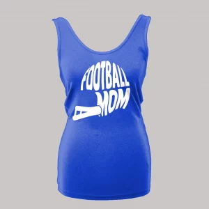 LADIES STYLE FOOTBALL MOM YOUTH SPORTS TANK TOP