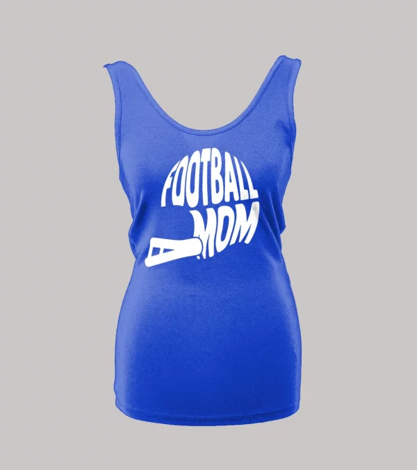 LADIES STYLE FOOTBALL MOM YOUTH SPORTS TANK TOP