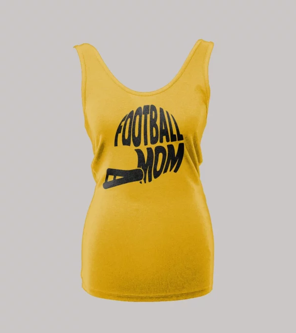 LADIES STYLE FOOTBALL MOM YOUTH SPORTS TANK TOP