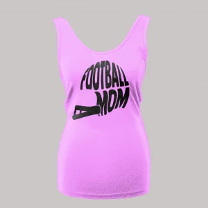 LADIES STYLE FOOTBALL MOM YOUTH SPORTS TANK TOP