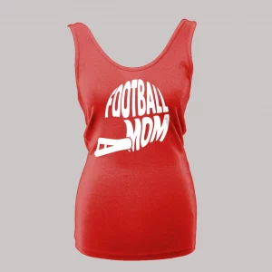 LADIES STYLE FOOTBALL MOM YOUTH SPORTS TANK TOP